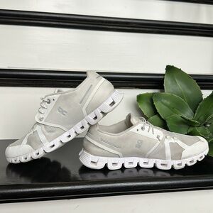 On Running White Athletic Shoes